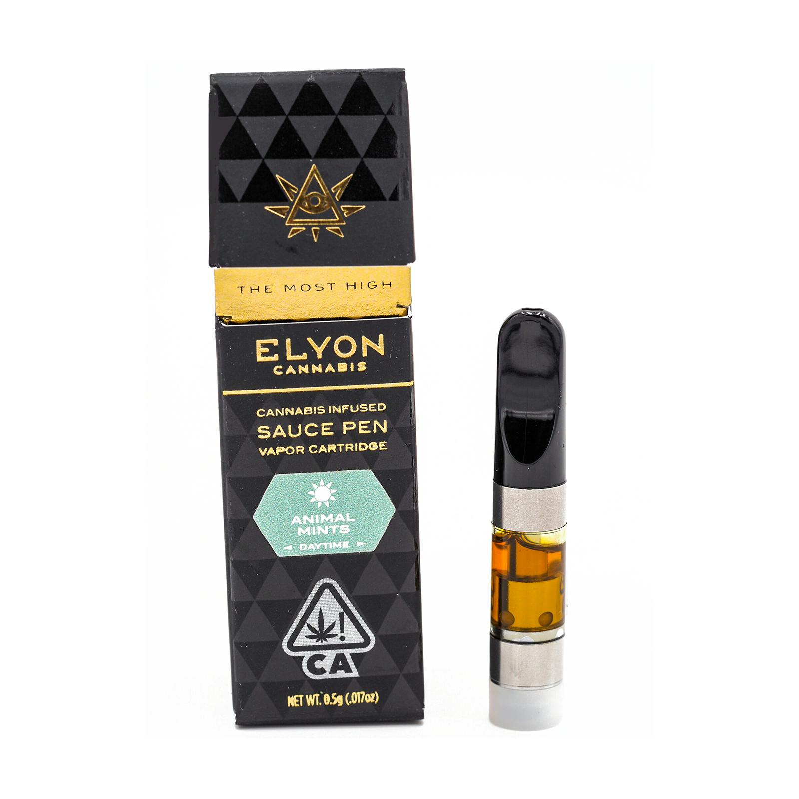 Elyon Cannabis Animal Mints Sauce Cartridge Leafly